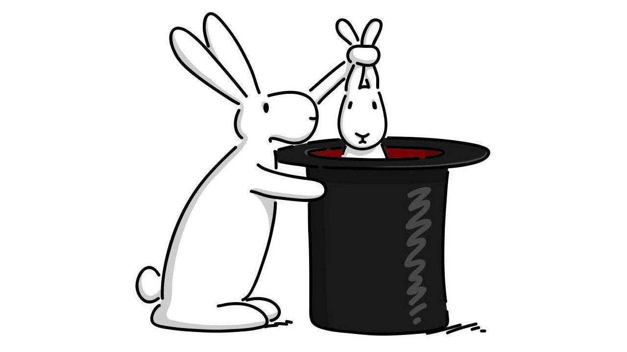 Bob a Bobek – králíci z klobouku backdrop