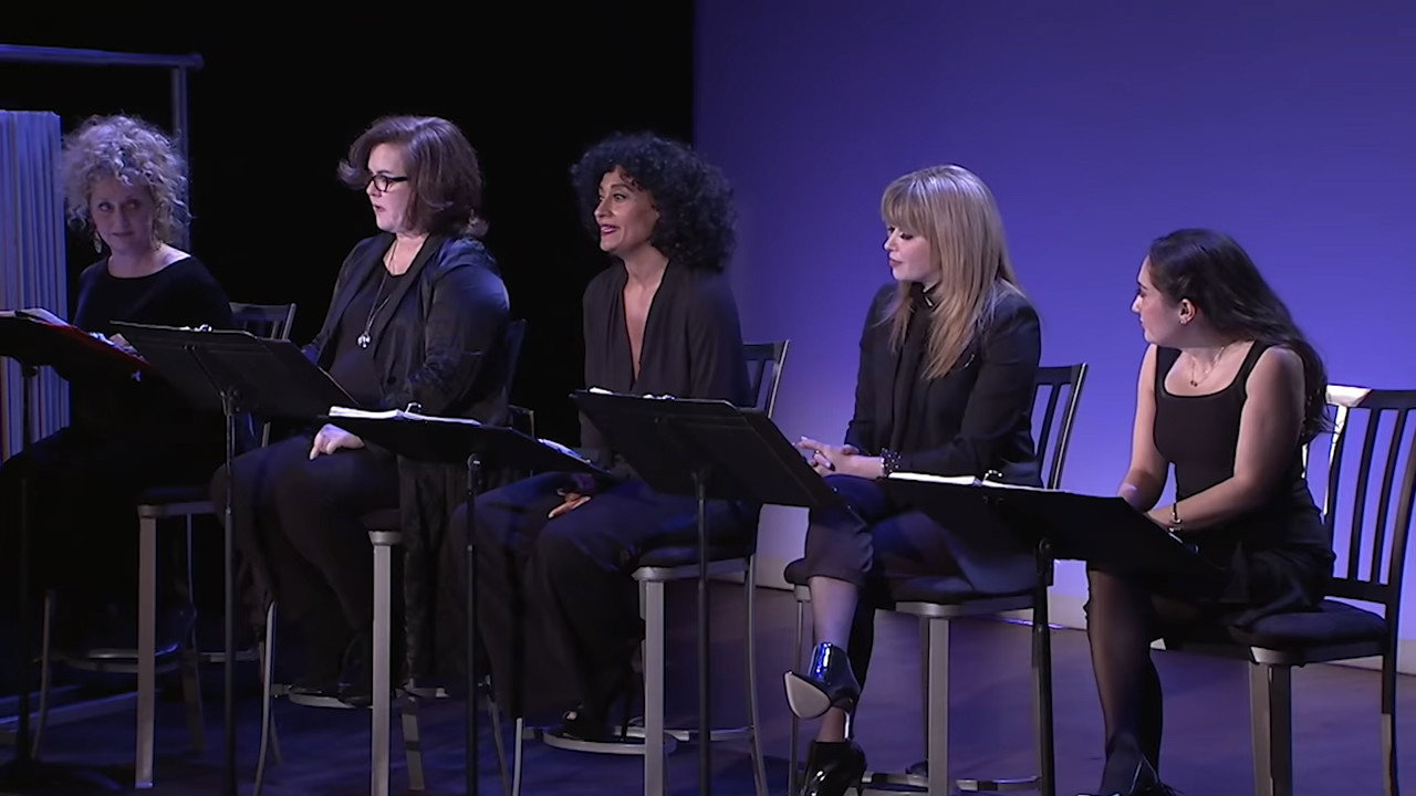 Love, Loss, and What I Wore backdrop