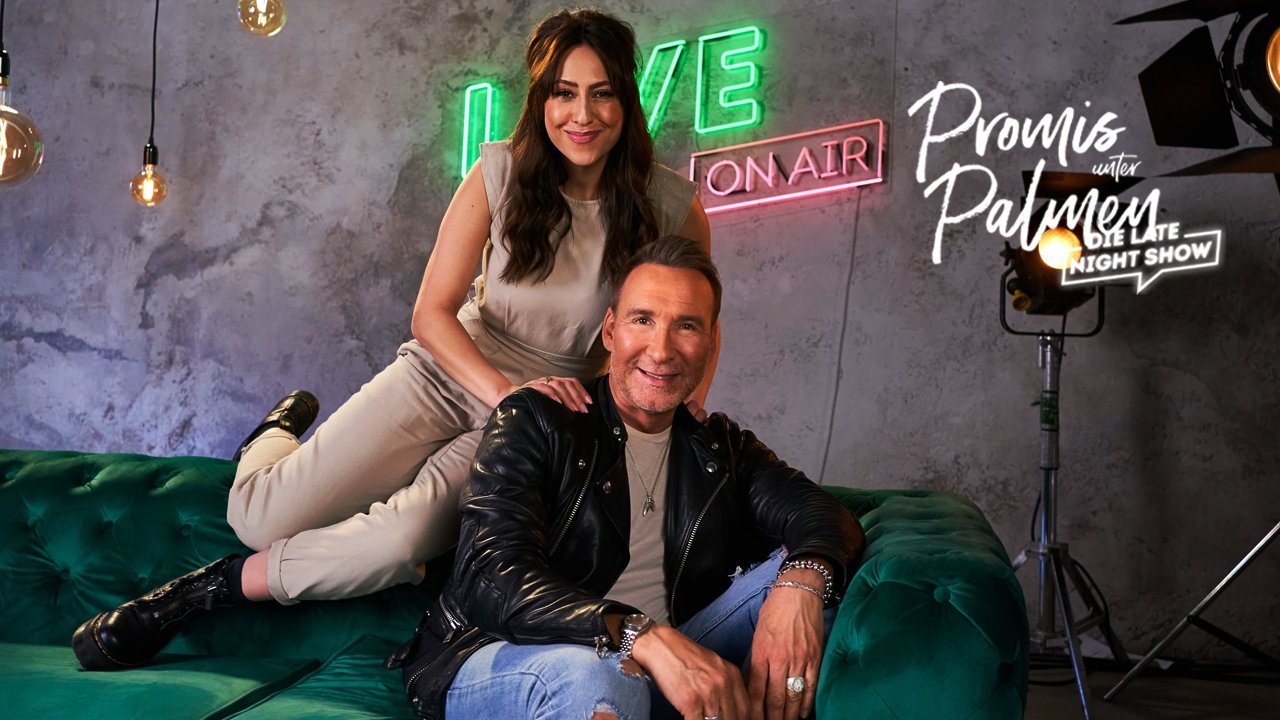 Promis unter Palmen – Die Late Night Show backdrop