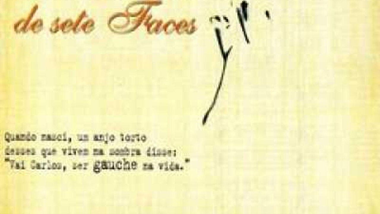 Poeta de Sete Faces backdrop