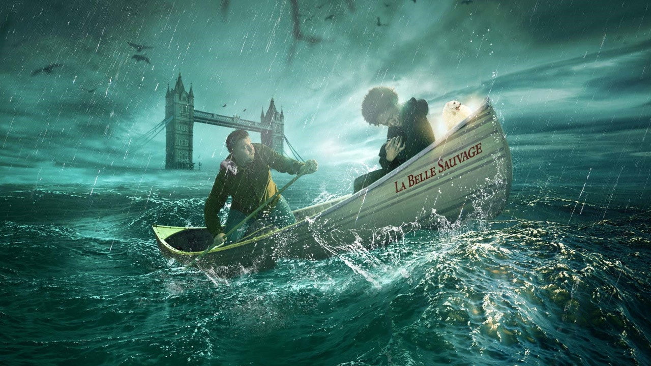 National Theatre Live: The Book of Dust — La Belle Sauvage backdrop