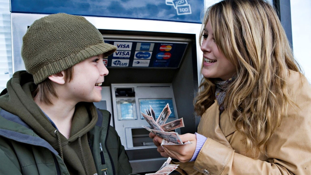 Mikkel og guldkortet backdrop