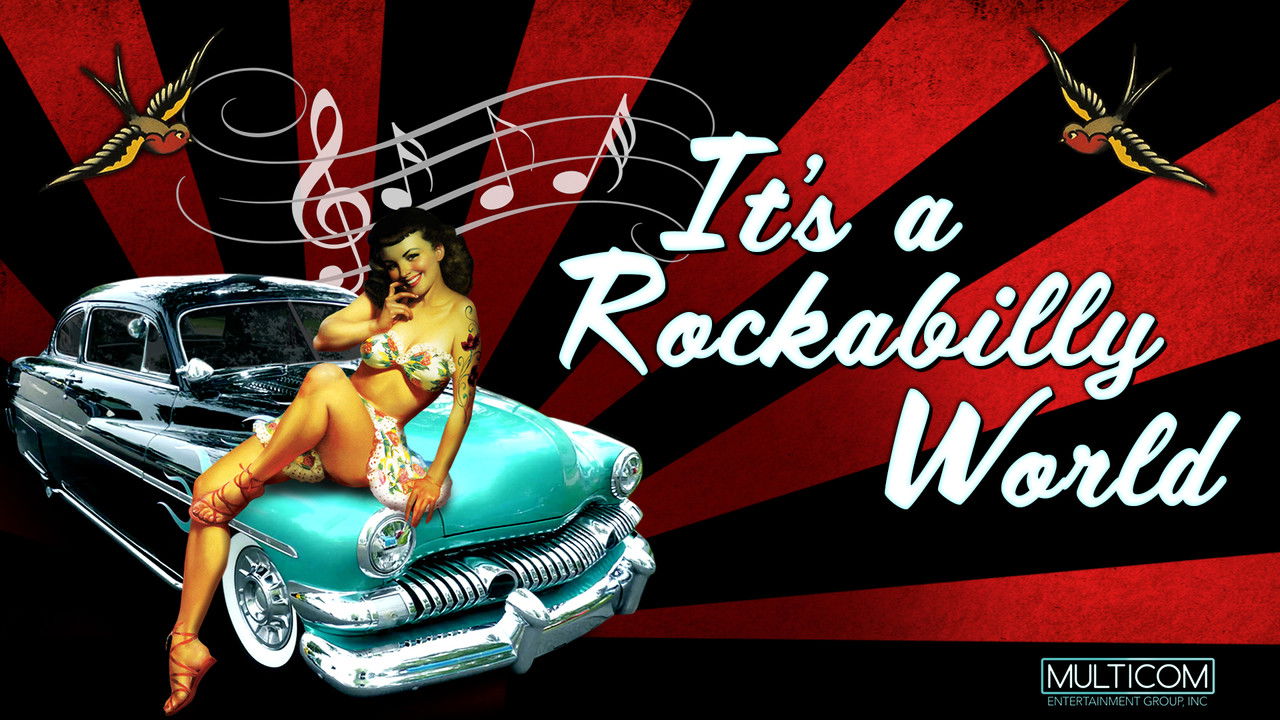 It's a Rockabilly World! backdrop