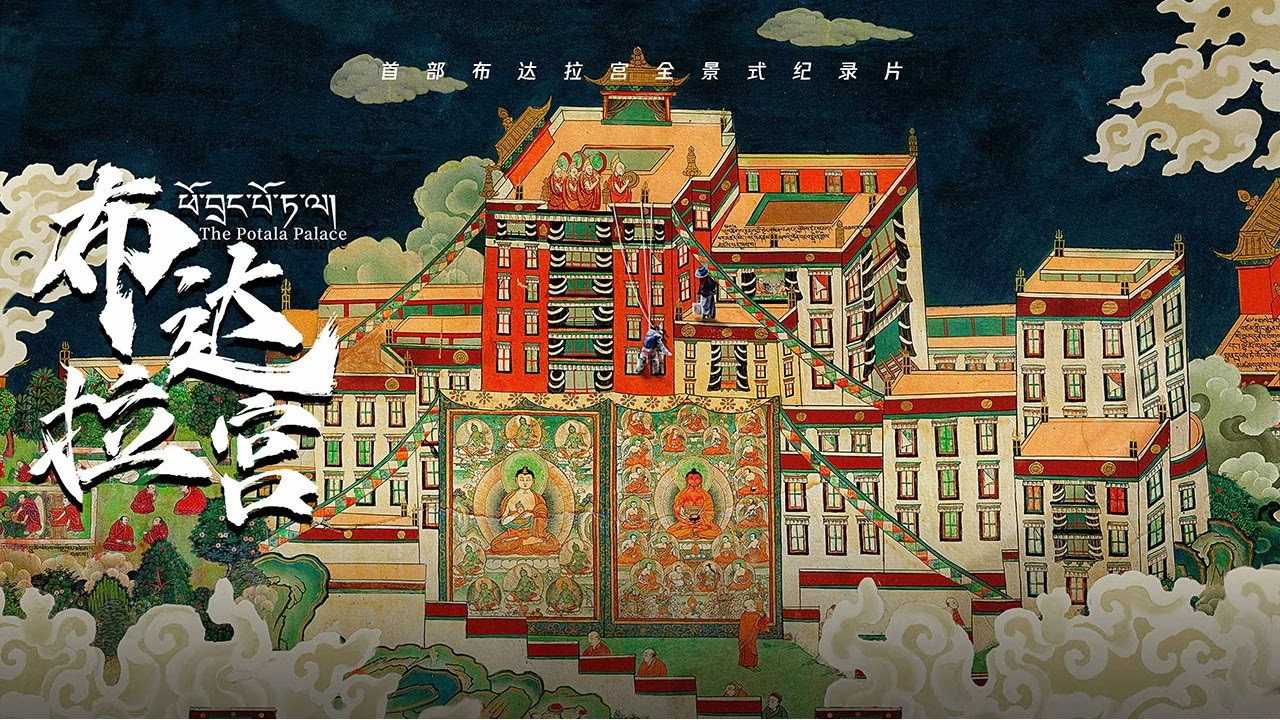 The Potala Palace backdrop