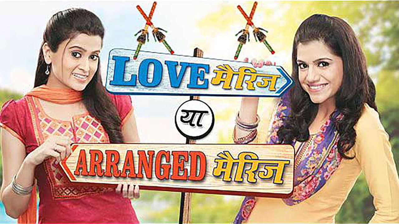 Love Marriage Ya Arranged Marriage backdrop