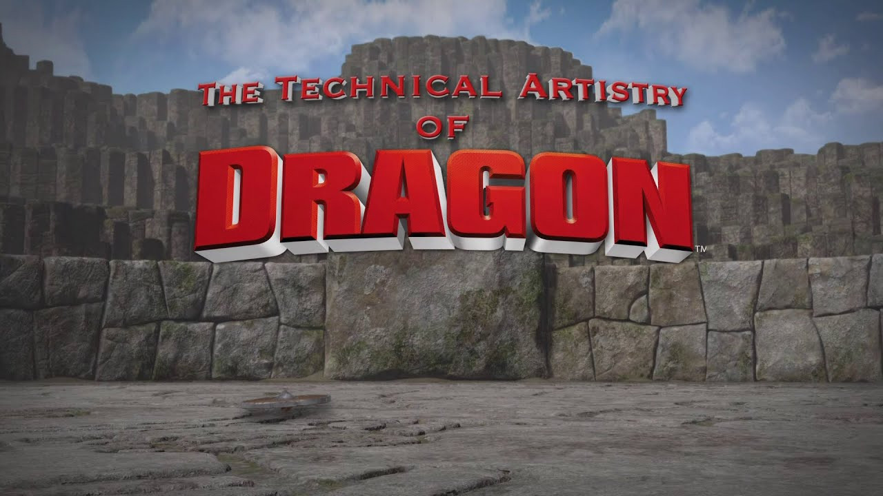 How to Train Your Dragon: The Technical Artistry of Dragon backdrop