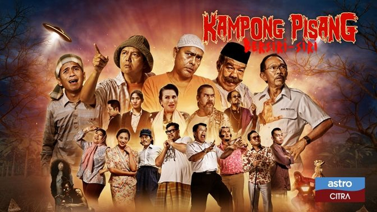 Kampong Pisang Bersiri-Siri backdrop