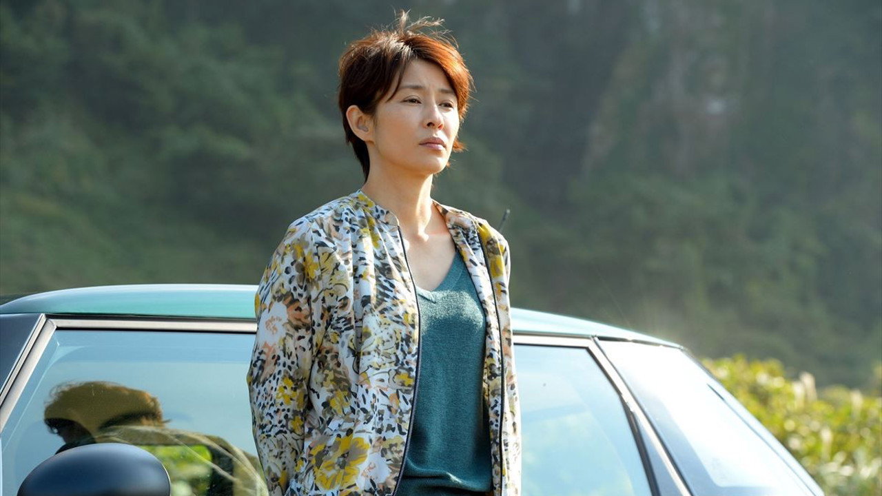 A Fleeing Woman backdrop