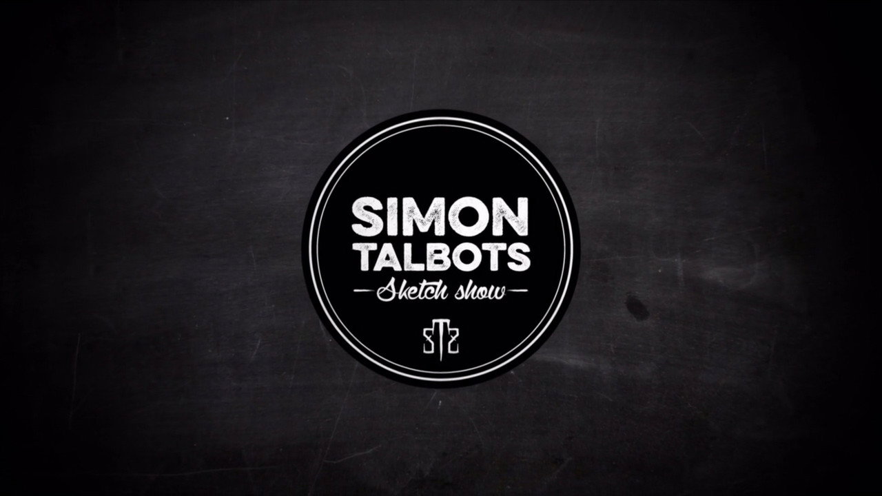 Simon Talbots sketch show backdrop