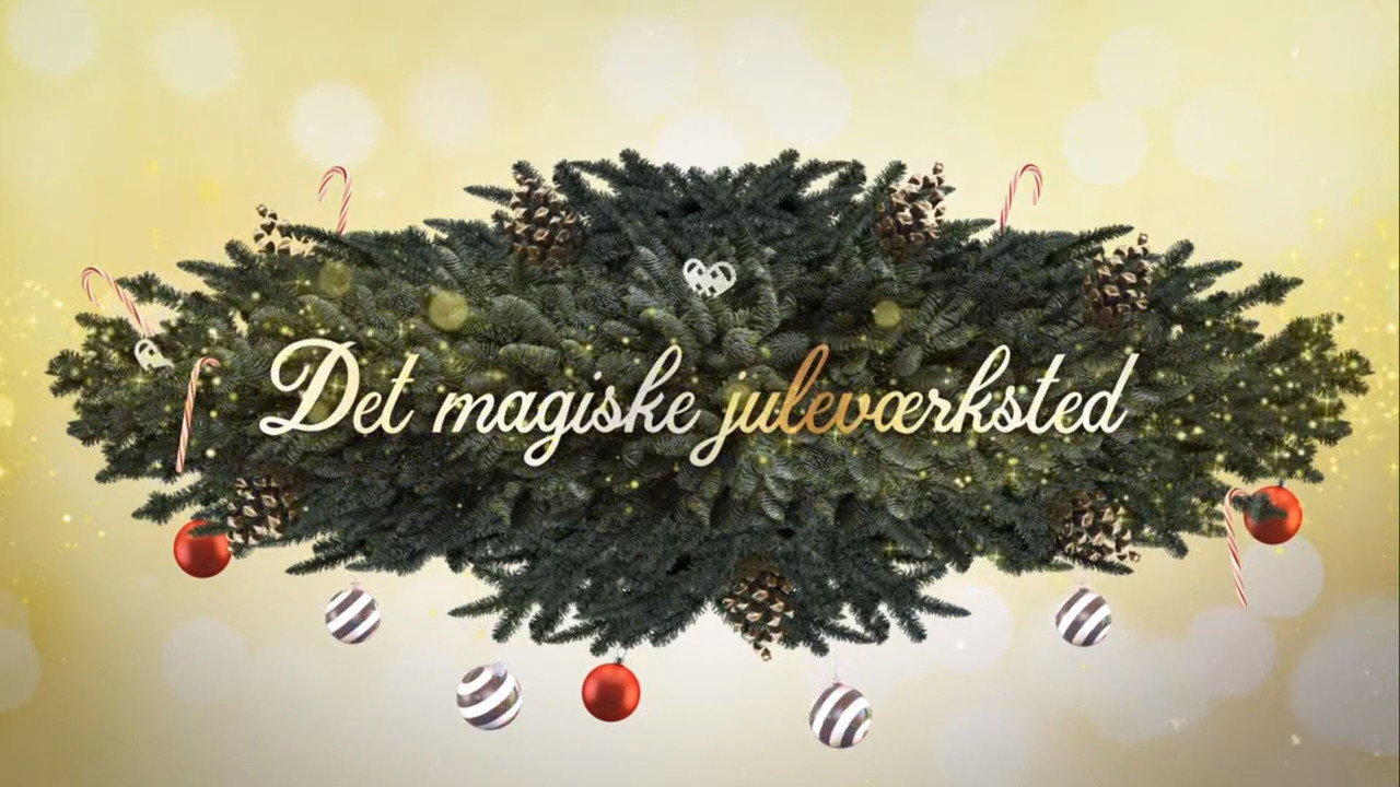 Det magiske juleværksted backdrop