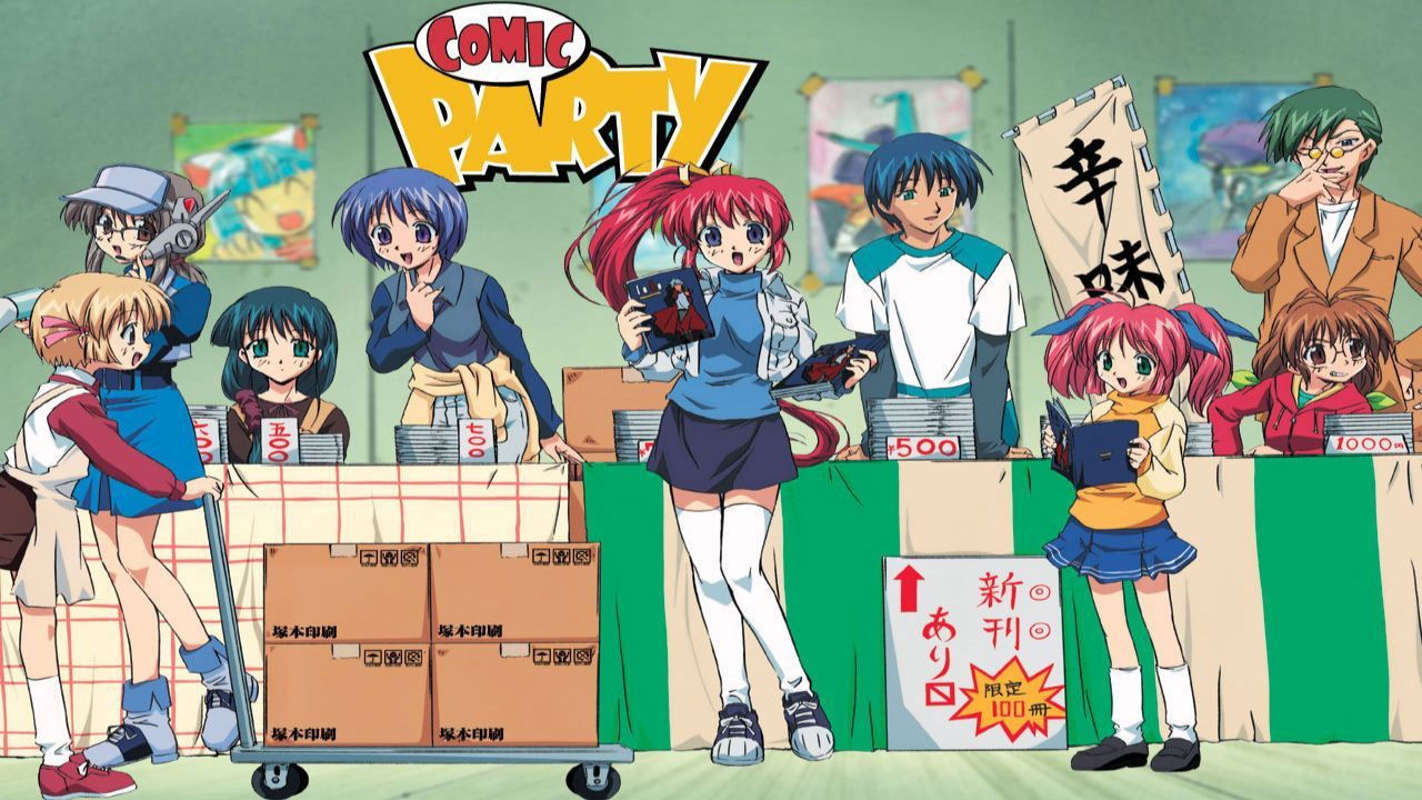 Comic Party backdrop