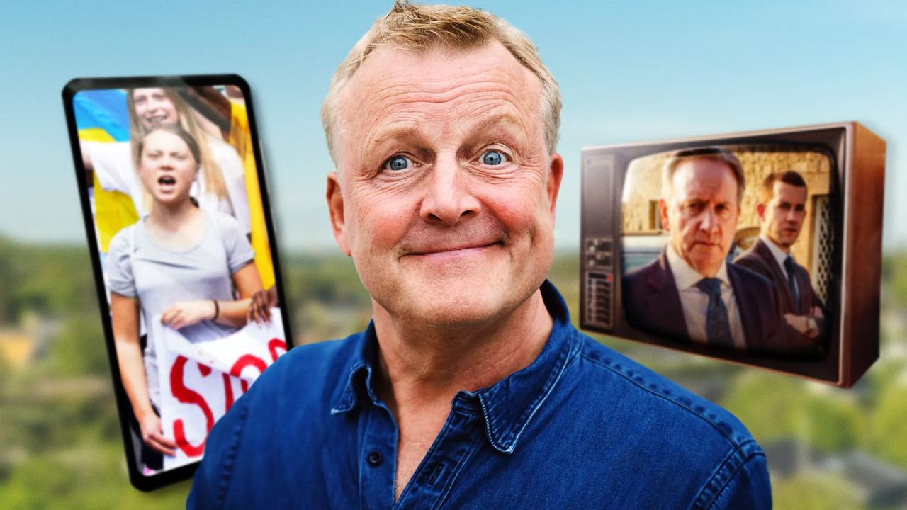 Gintberg på kanten backdrop