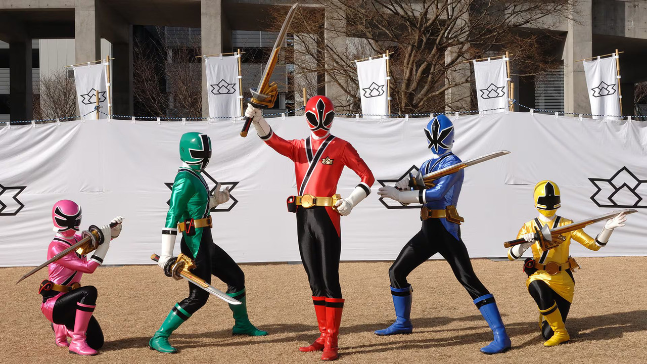 Samurai Sentai Shinkenger backdrop