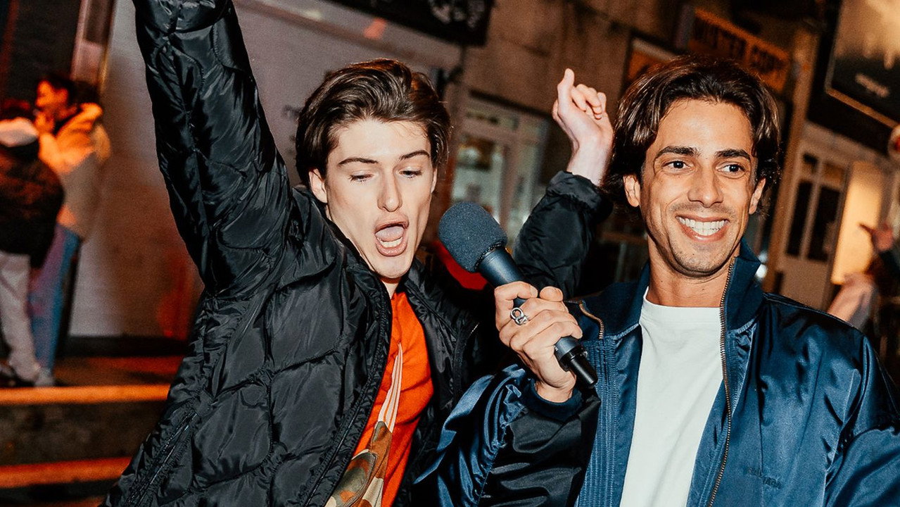 We Like To Party backdrop