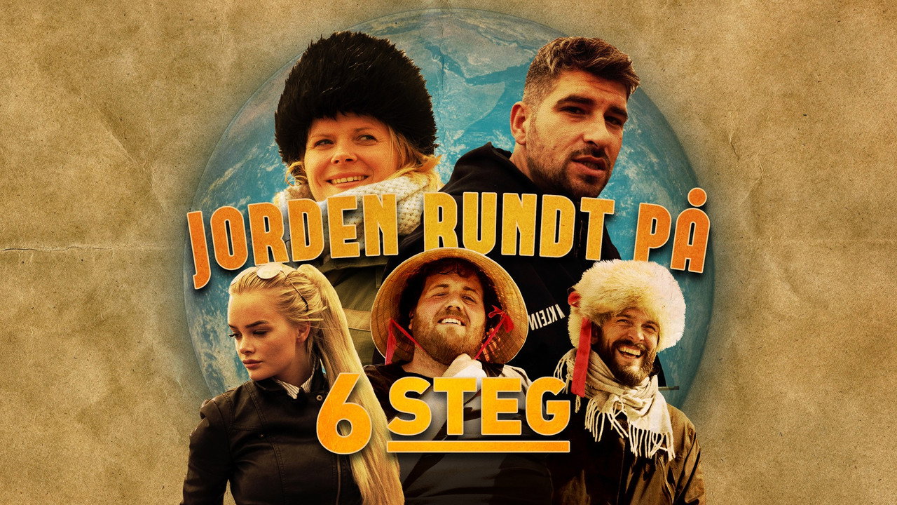 Jorden rundt på seks steg backdrop