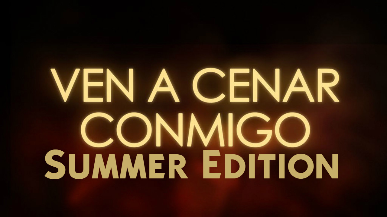 Ven A Cenar Conmigo Summer Edition backdrop