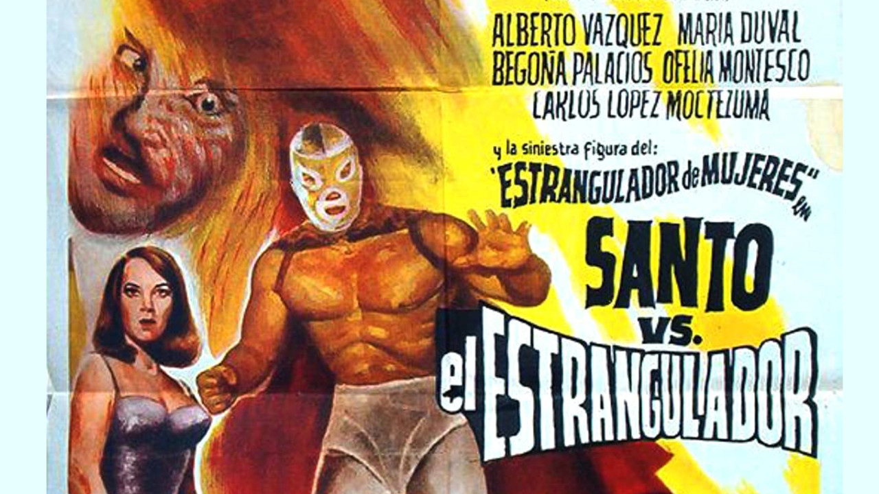 Santo vs. the Strangler backdrop