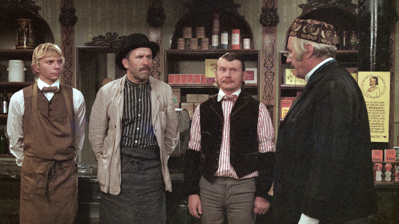 Ze staré drogerie backdrop