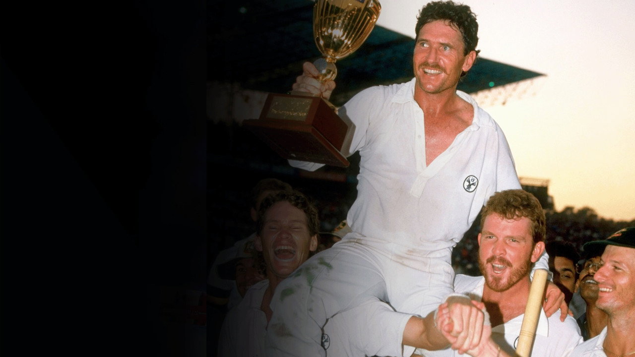 Allan Border: My Story backdrop