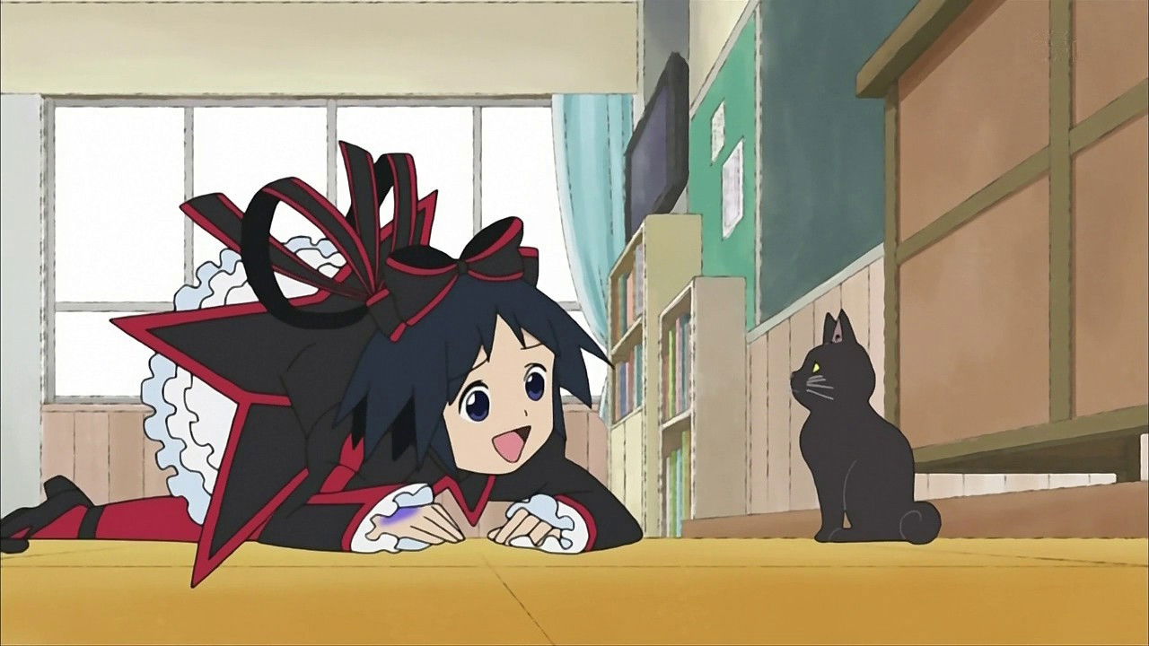 Here Comes the Black Witch!! backdrop