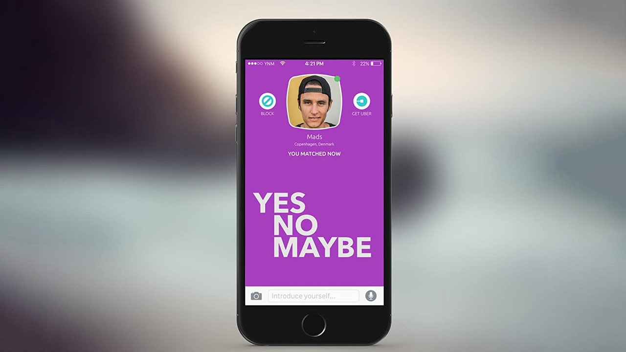 Yes No Maybe backdrop