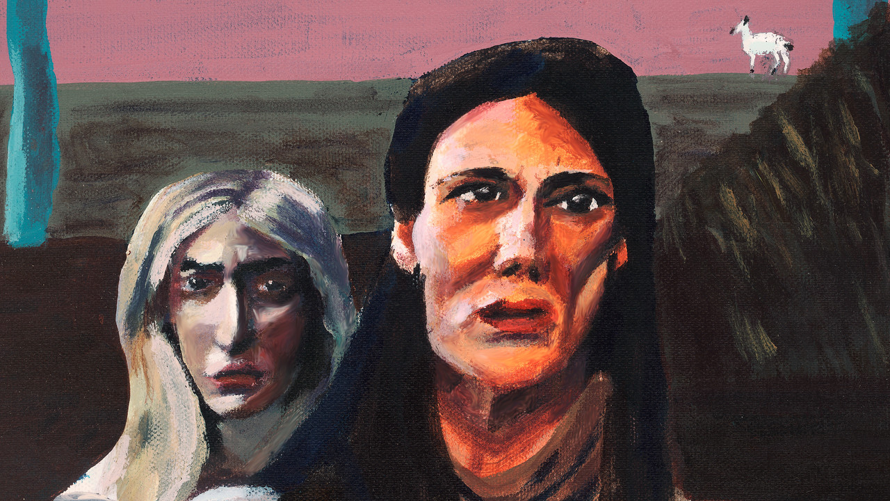 Giving Birth to a Butterfly backdrop