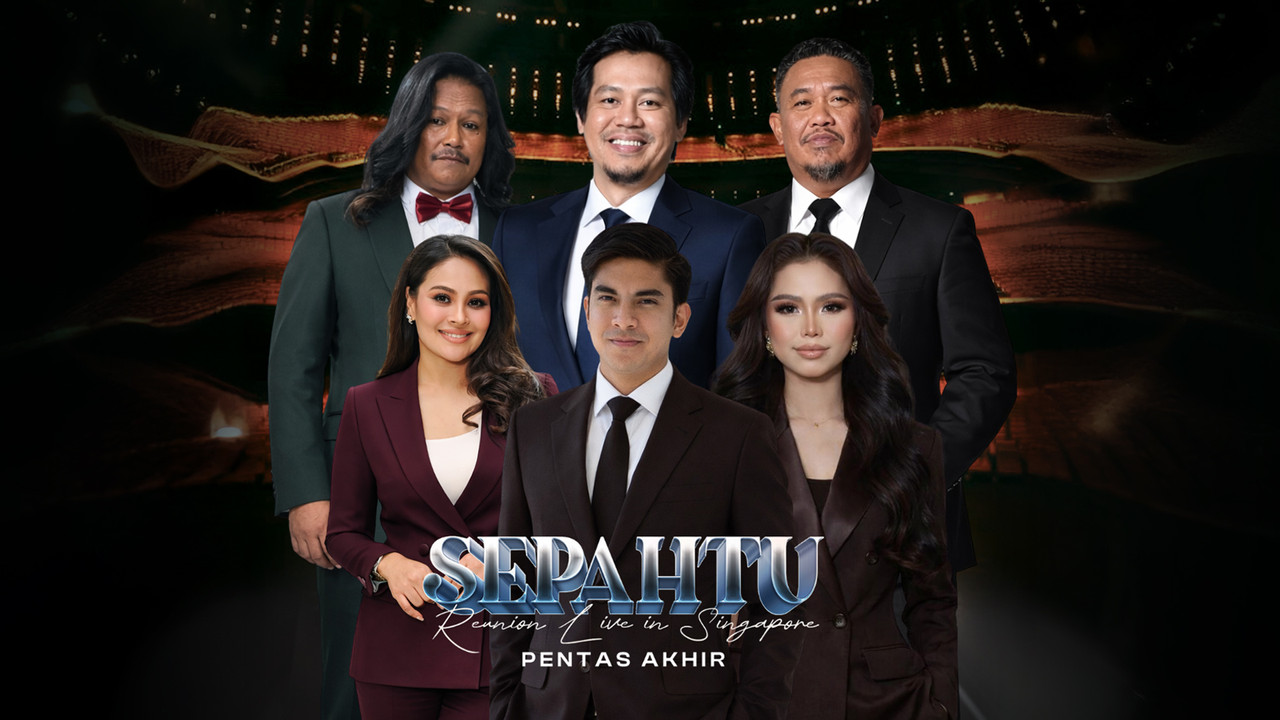 Sepahtu Reunion Live in Singapore - Pentas Akhir backdrop