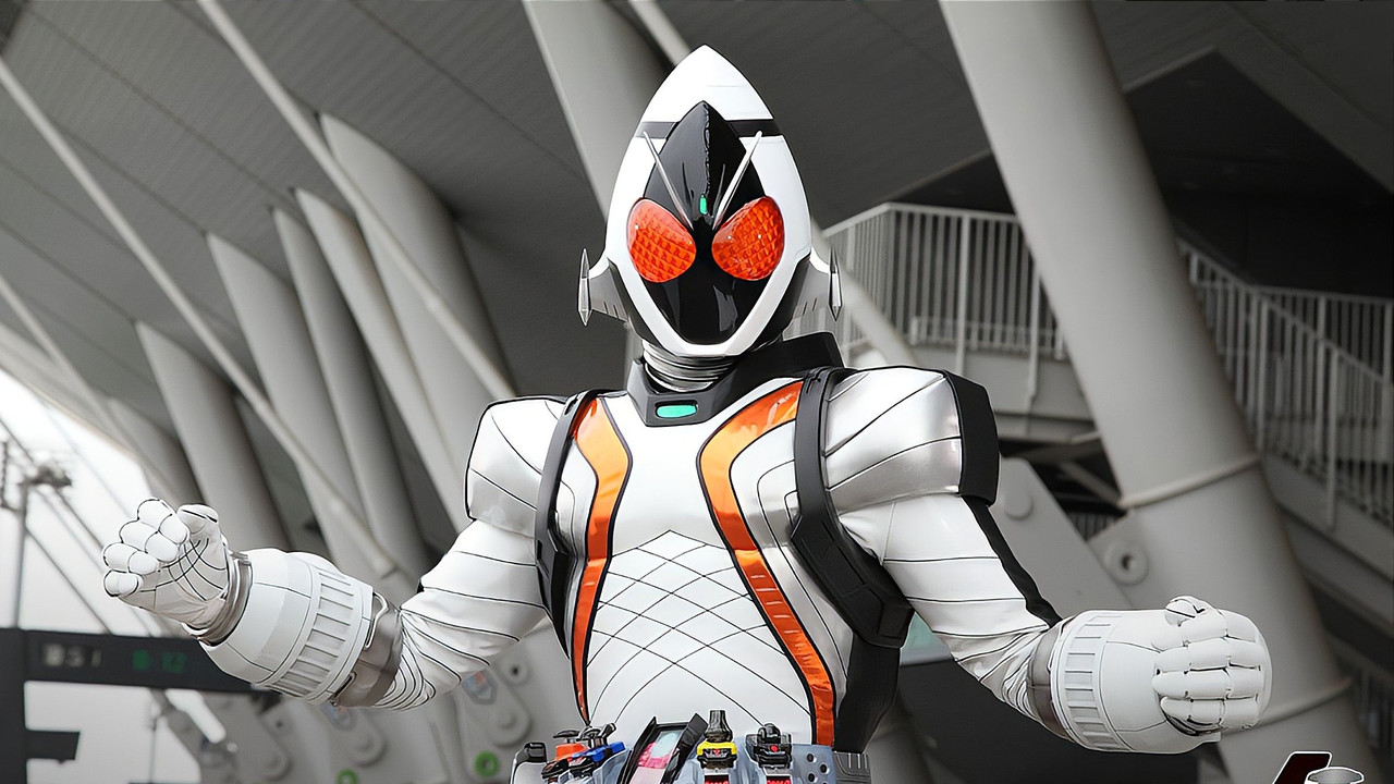Kamen Rider Fourze backdrop