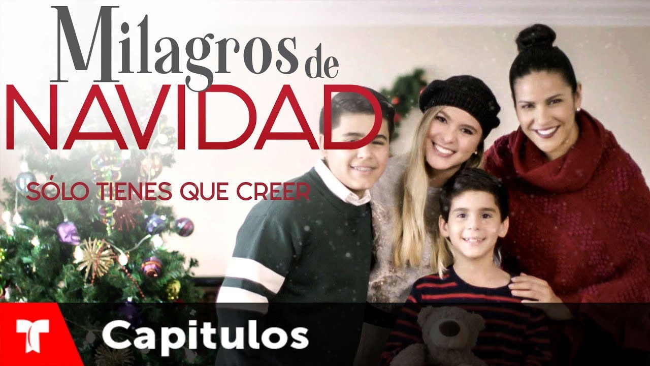 Milagros de Navidad backdrop