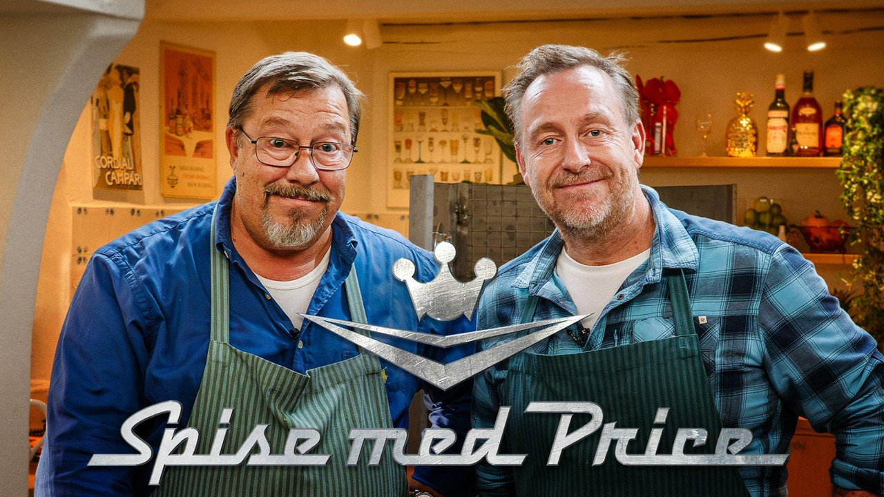 Spise med Price backdrop