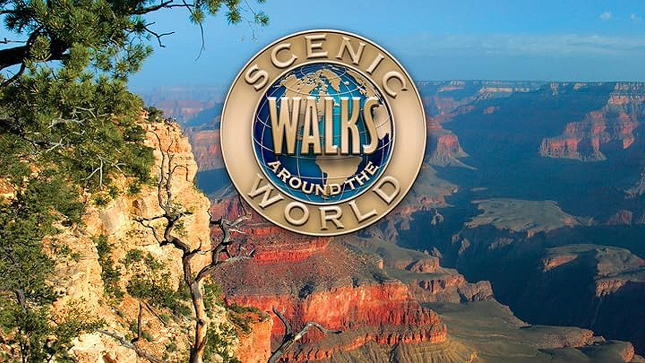 Scenic Walks Around the World backdrop