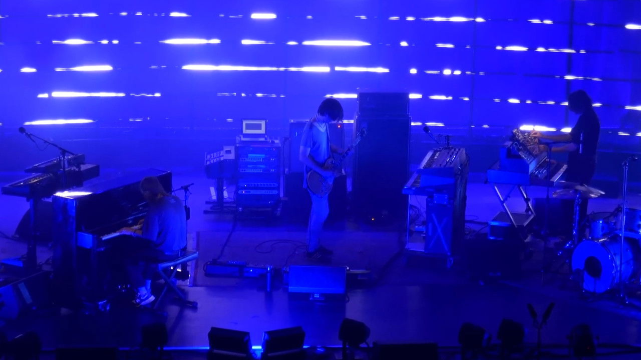 The Smile: Agora Theatre 2023 backdrop