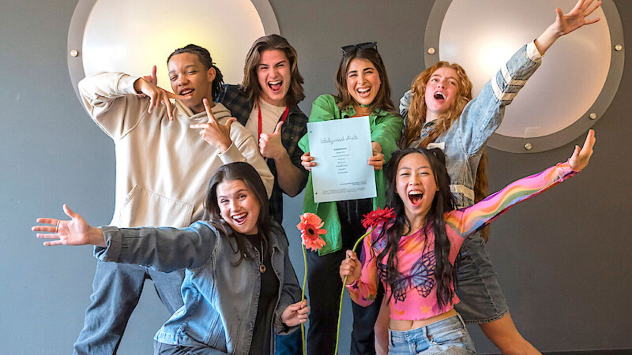 Hollywood Arts backdrop