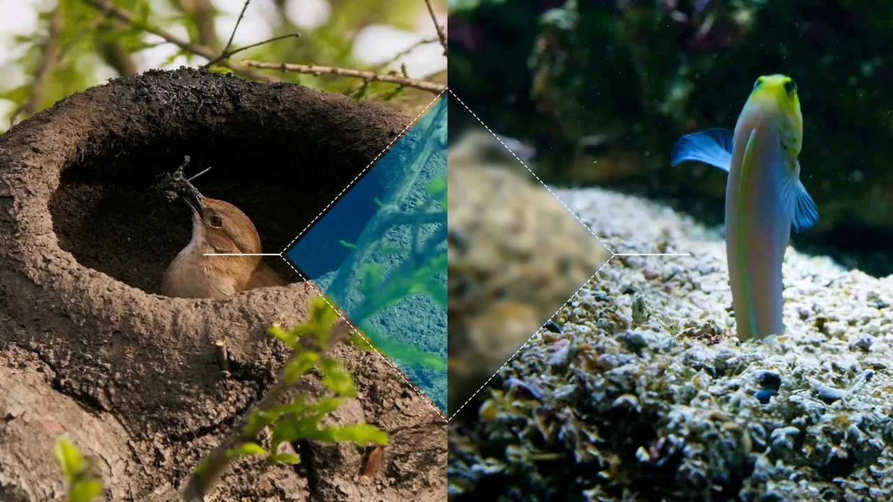 Animal Construction backdrop