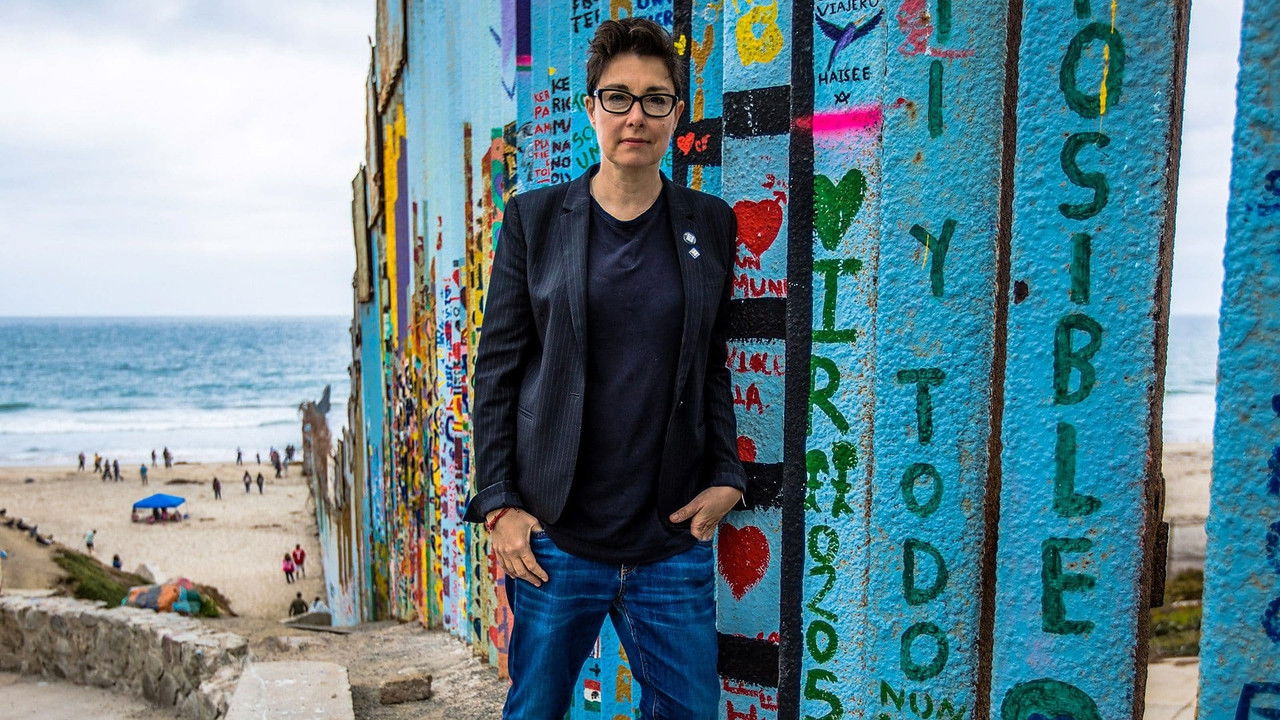 Sue Perkins: Along the US–Mexico Border backdrop
