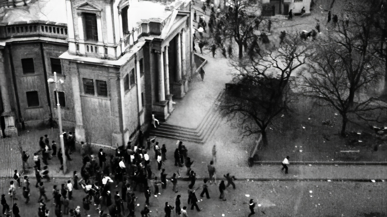 Black March of Târgu Mureș backdrop