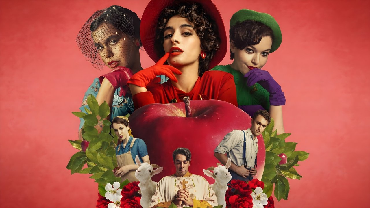 While the Men are Away backdrop