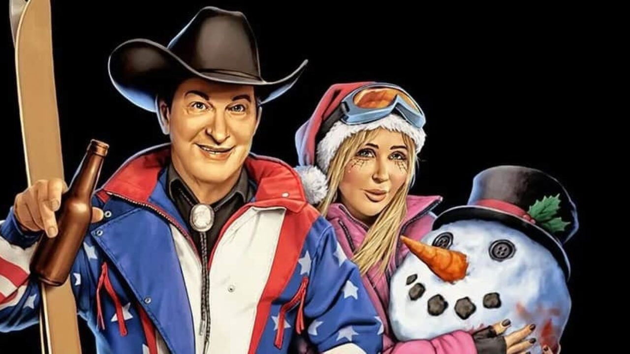 Joe Bob's Cold Cruel Christmas backdrop