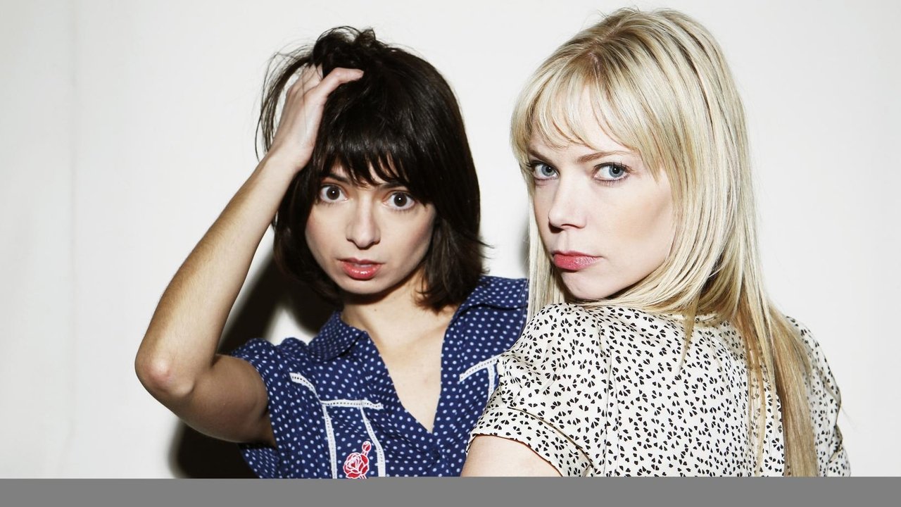 Garfunkel and Oates backdrop
