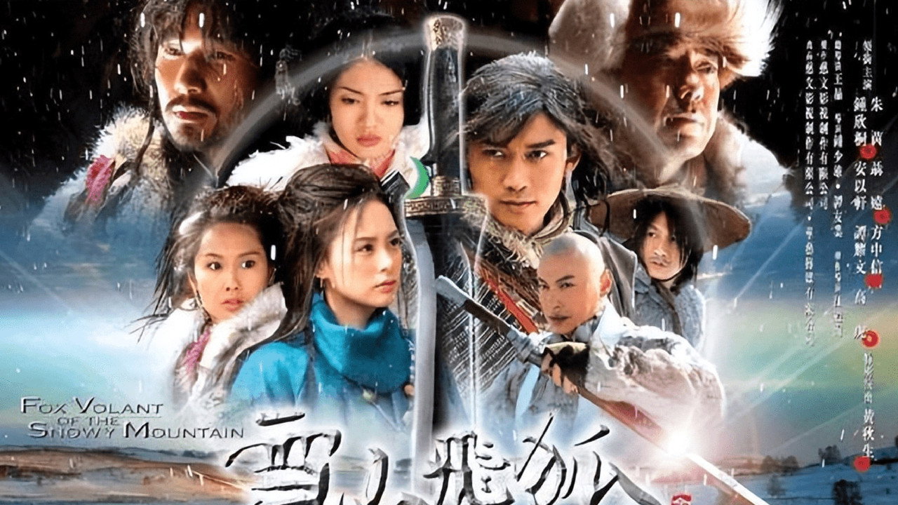 Fox Volant of the Snowy Mountain backdrop