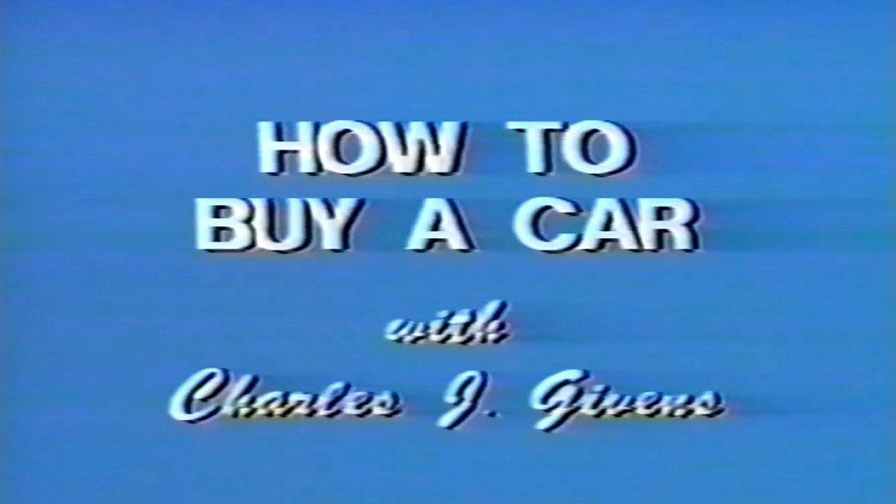 How to Buy a Car With Charles J. Givens backdrop