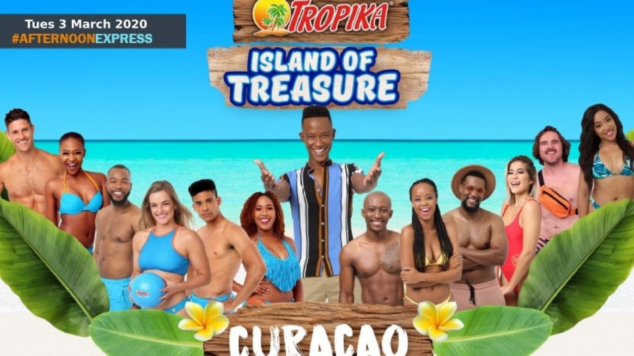 Tropika Island of Treasure backdrop