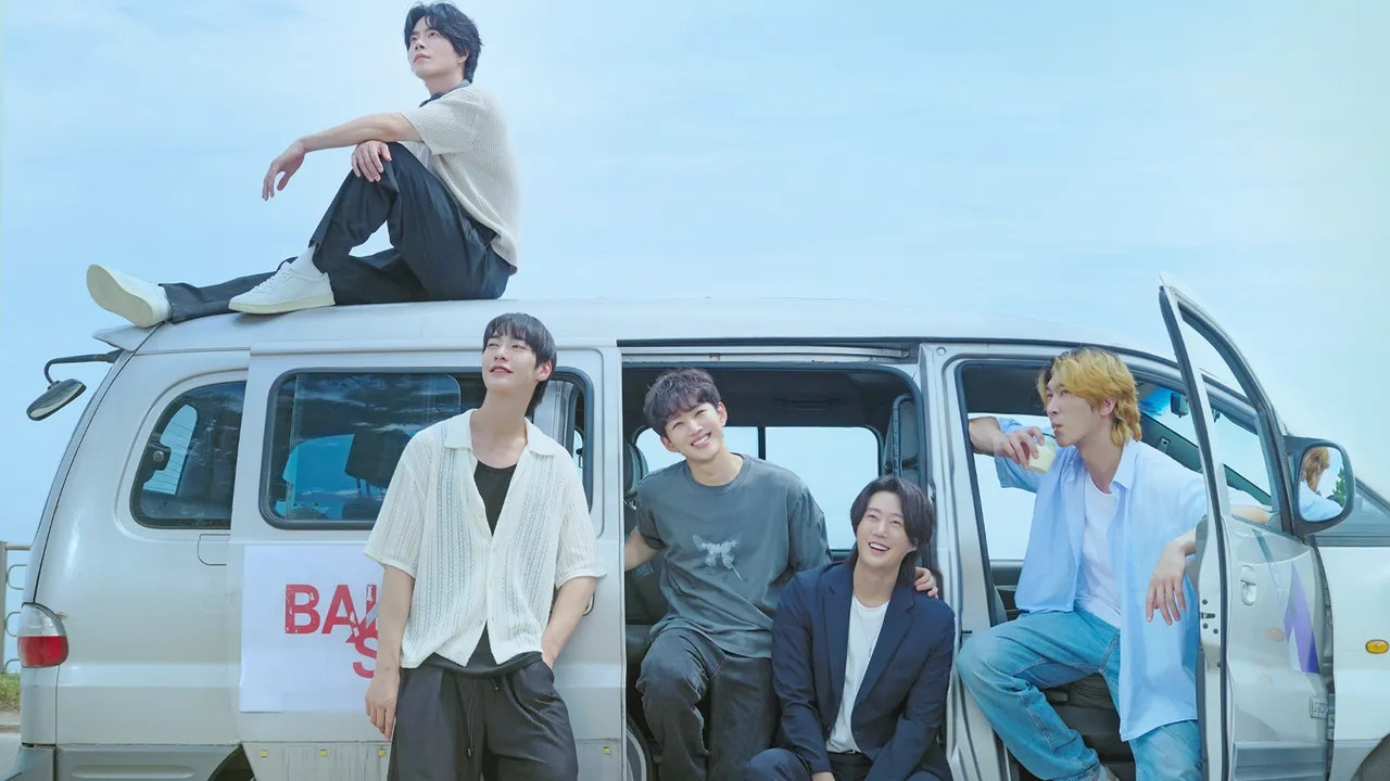 Finding Handsome backdrop