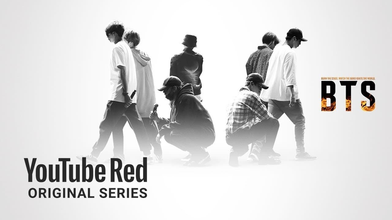 BTS: Burn the Stage backdrop