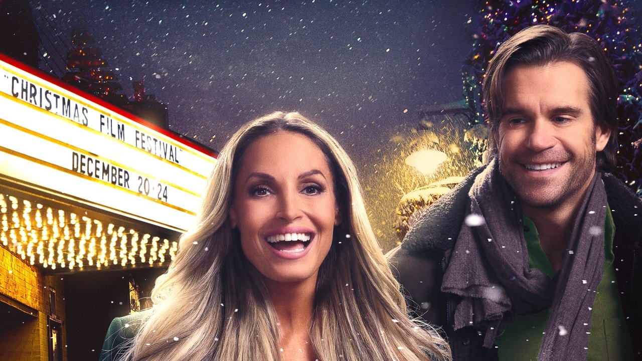 Christmas in Rockwell backdrop