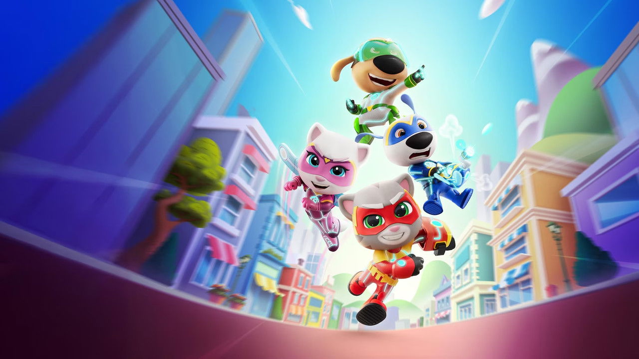 Talking Tom Heroes: Suddenly Super backdrop