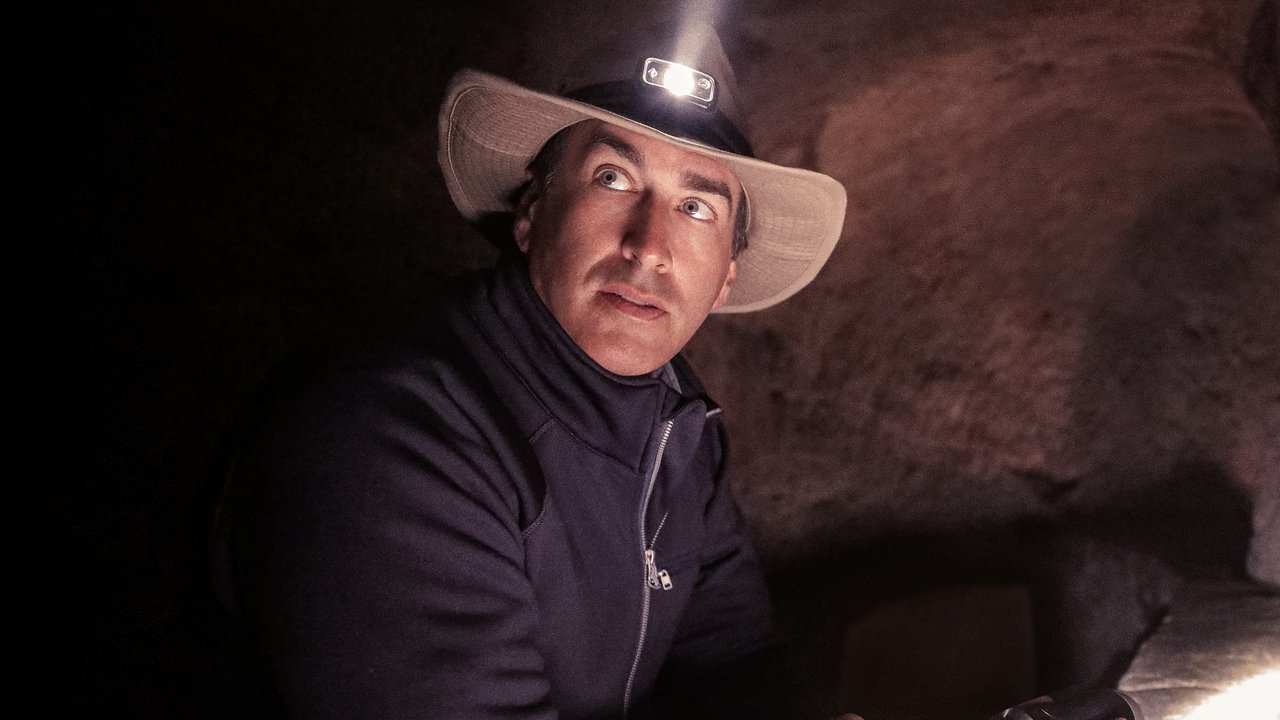 Rob Riggle Global Investigator backdrop