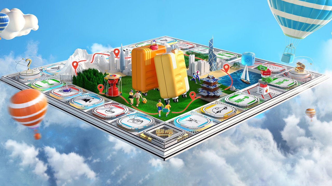 Journey of Luck backdrop