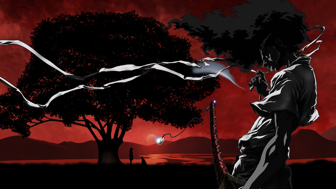 Afro Samurai backdrop