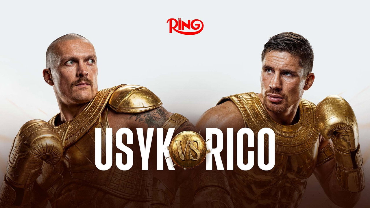 Oleksandr Usyk vs. Rico Verhoeven backdrop